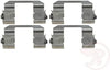 H5493 Professional Grade Disc Brake Pad Anti-Rattle Clip, (Pack of 4)