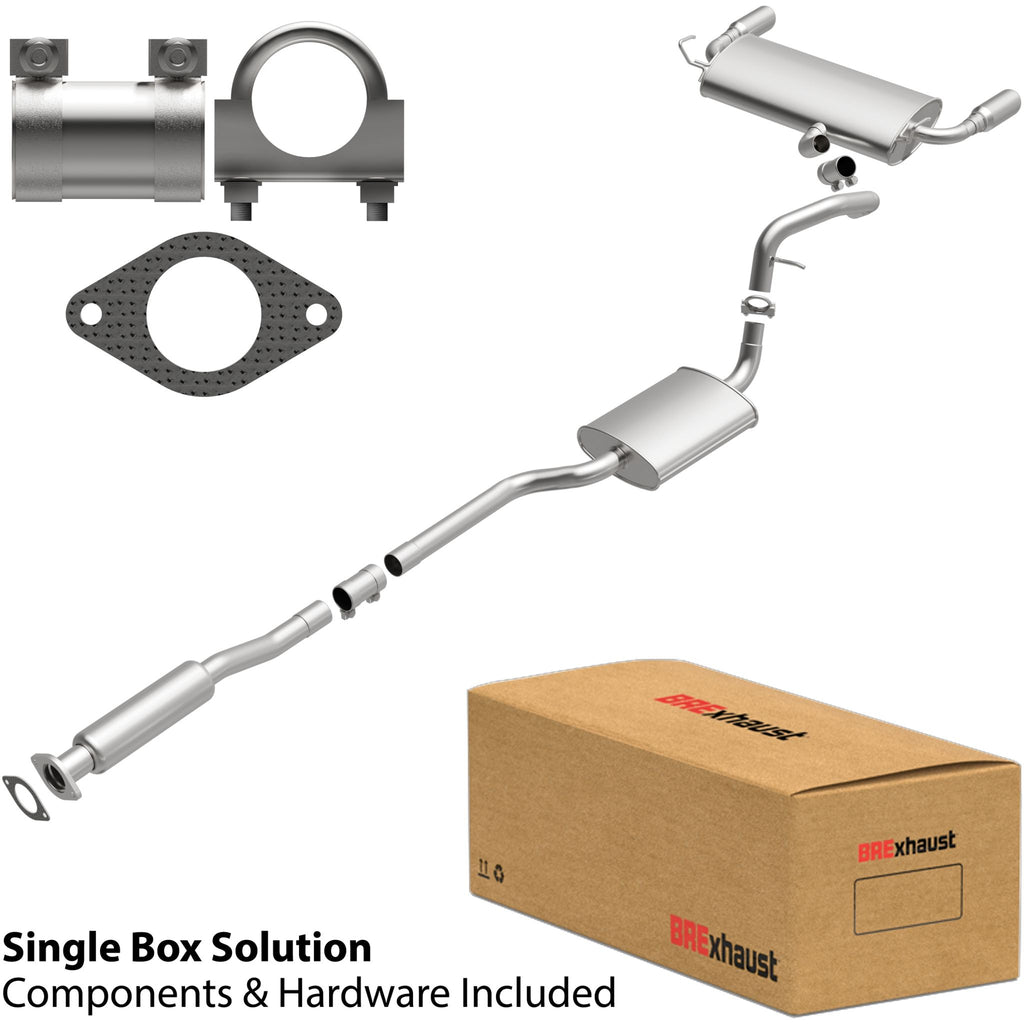 BRExhaust 2013-2018 Ford Escape Direct-Fit Replacement Exhaust System