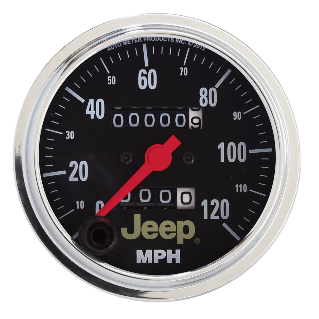 3-3/8 in. SPEEDOMETER 0-120 MPH JEEP