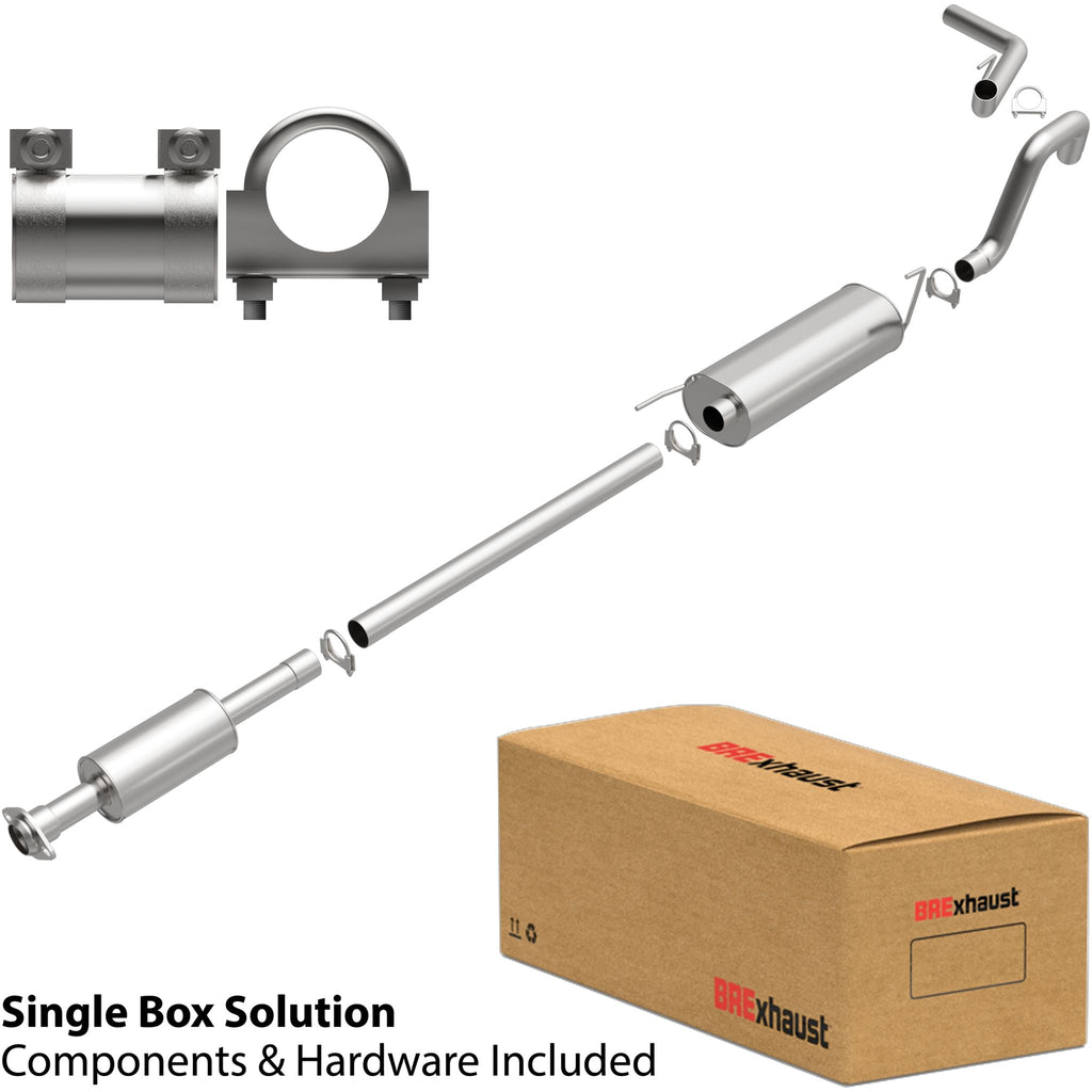 BRExhaust 2011-2014 Ford F-150 Direct-Fit Replacement Exhaust System